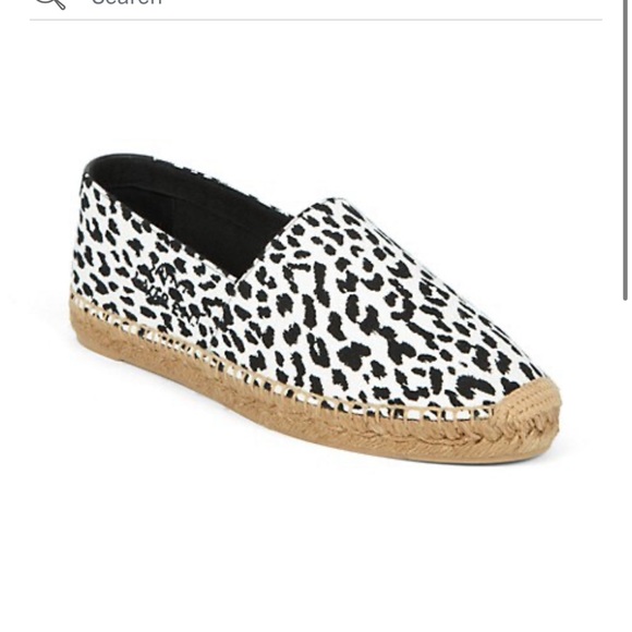 Saint Laurent Animal Print Espadrille - Picture 10 of 13